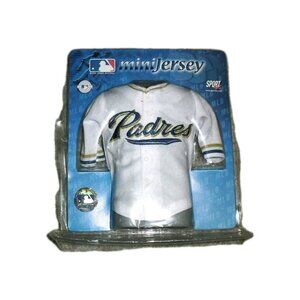 San Diego Padres Mini Sewn On Logo Jersey 6 inch by 5 Inch New MLB